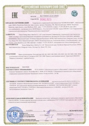 海关联盟认证证书3
